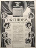 1927 Orchidew Cleanser Ad ~ WC Fields Photo