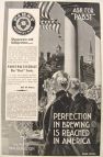 1897 Pabst Extract Tonic Ad ~ George Washington Inauguration