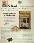 1929 Palmolive Soap Ad ~ House of Pessl, Vienna