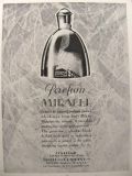 1926 Lentheric Perfume Ad ~ Miracle