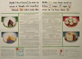 1930 Crisco Shortening Ad ~ Devil's Food & Snow White Cake Recipes