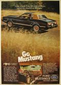 1978 Vintage Ford Mustang II Ad