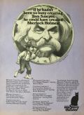 1976 Mystery Theatre Radio Show Ad ~ Mark Twain by Sandy Huffaker