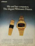 1975 Vintage Wittnauer Polara Watch Ad