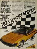 1976 Triumph TR7 Ad ~ Victory Edition