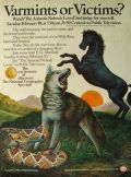 1976 "The Animals Nobody Loved" PBS Show Promo Ad ~ National Geographic