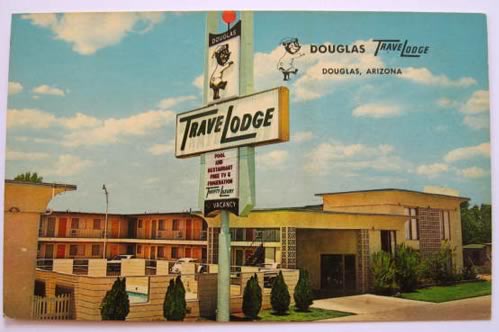 Douglas AZ Travelodge Vintage Postcard