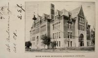 Anderson, IN High School 1906 Postcard