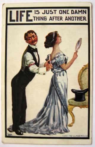 Bernhardt Wall Postcard ~ Life Series