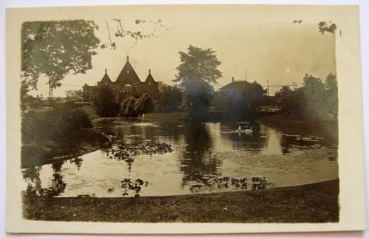 1910's Muncie, IN ~ Beech Grove Cemetery RPPC