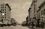 Colorado Springs CO Vintage Postcard ~ Tejon Street