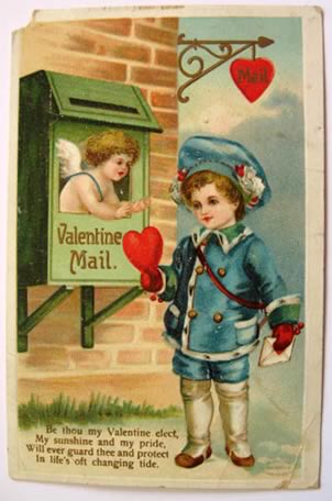 Ellen Clapsaddle Valentine Mail Postcard