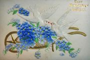 Best Birthday Wishes Doves Postcard
