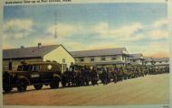 Fort Devens, MA ~ U.S. Army Ambulance Line-Up