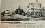 Bull's Head Tavern, Flatbush Avenue Brooklyn NY Postcard
