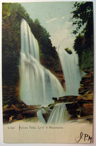 Haines Falls, NY Vintage Postcard