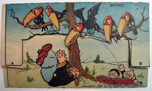 Katzenjammer Kids Folded Postcard