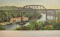Kingston, NY Postcard ~ Wilbur Bridge