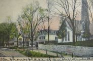 Brewster, NY Postcard ~ Railroad Avenue