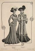 1902 Women's Fashion Print