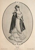 1902 Women's Fashion Print ~ Cape