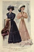 1908 Women's Fashion Print ~ Stylish Suits