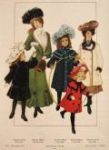 1902 Children's Color Fashion Print