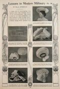 1902 How to Make a Hat ~ Modern Millinery Lesson