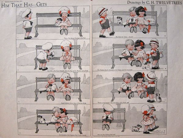 1921 Charles Twelvetrees Print ~ Him That HasóGets