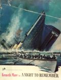 1958 A Night to Remember Titanic Original Movie Program