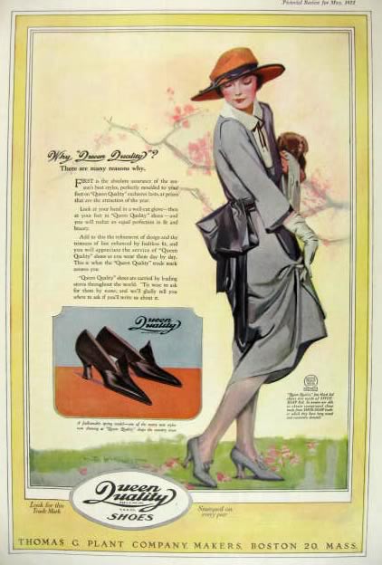 1921 Vintage Queen Quality Shoes ~ Anita Parkhurst