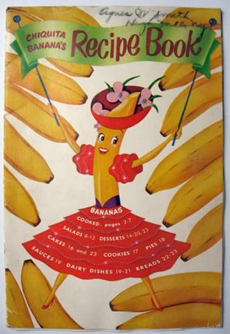 Vintage Chiquita Banana Recipe Booklet
