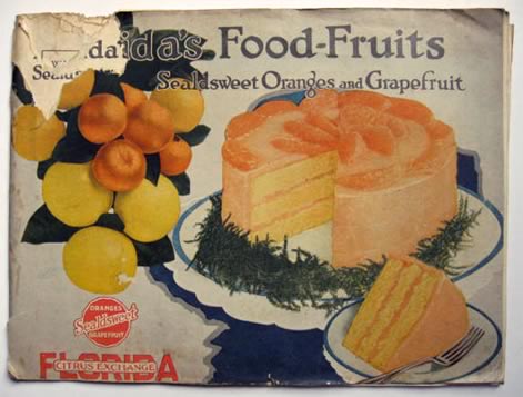 1923 Sealdsweet Florida Oranges & Grapefruit Recipe Booklet