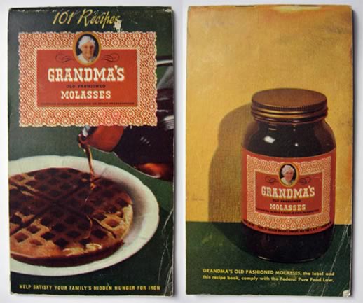 Grandma's Molasses Vintage Recipe Booklet