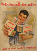 1917 Shredded Wheat Ad/Folded Pamphlet