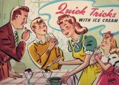 Quick Tricks with Ice Cream Vintage Recipe Booklet