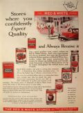 1931 Red & White Stores Ad ~ Expect Quality