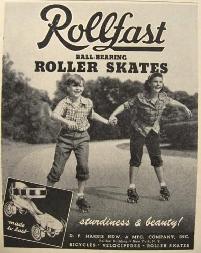 1948 Rollfast Roller Skates Ad