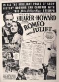 1936 Movie Ad ~ Romeo & Juliet ~ Norma Shearer