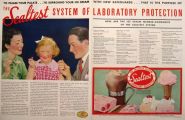 1935 Vintage Sealtest Ice Cream Ad ~ List of Stores