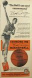 1956 Seamless 75 Basketball Ad ~ Bob Cousy Photo