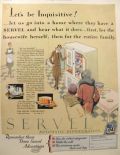 1927 Servel Refrigerator Ad ~ Let's Be Inquisitive