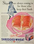 1933 Shredded Wheat Ad ~ Sailor Girl