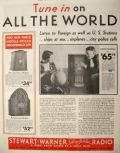 1931 Stewart Warner Radio Ad ~ Silver Jubilee