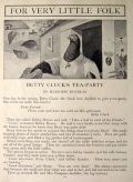 1916 Betty Cluck's Tea Party ~ Children's Story ~ L.J. Bridgman