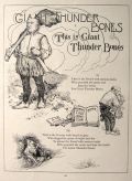 1900 Childe Hassam Print & Verse ~ Giant Thunder Bones