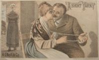 H. O'Neill Fancy Ribbons Trade Card ~ A Short Yarn