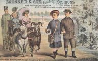Bronner & Co. Catalog of Men's Fashions 1882 Trade Card