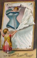 Dr. Warner's Coraline Corset Trade Card