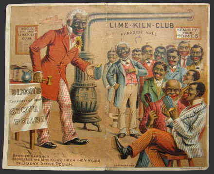 Dixon's Stove Polish Trade Card ~ Lime Kiln Club